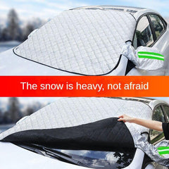 Universal Car Magnetic Sunshade Cover Windshield Snow Sun Shade
