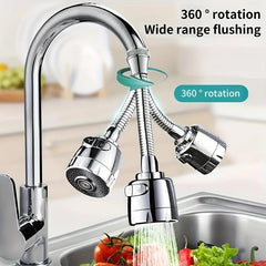 360 Degree Rotating Faucet Splash-proof Head Kitchen Shower Filter