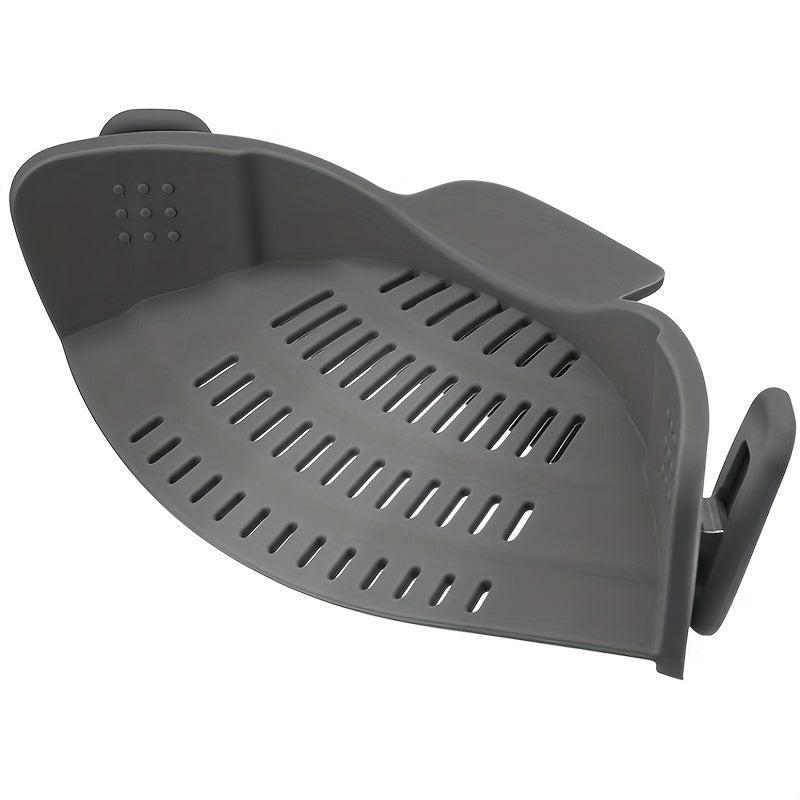Adjustable Silicone Pot Strainer & Pasta Strainer Kitchen Gadget