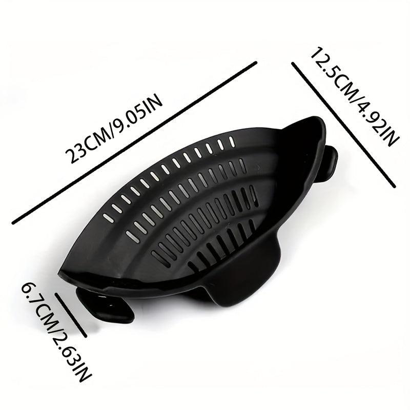 Adjustable Silicone Pot Strainer & Pasta Strainer Kitchen Gadget