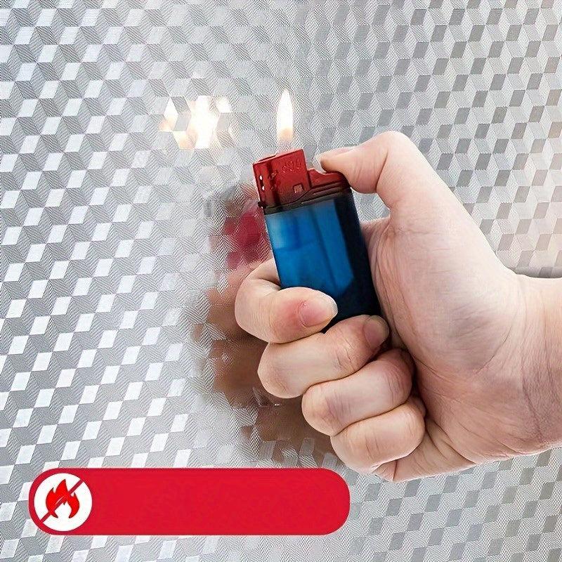 1pc Kitchen Fire Resistant High Temp Waterproof Wall Sticker