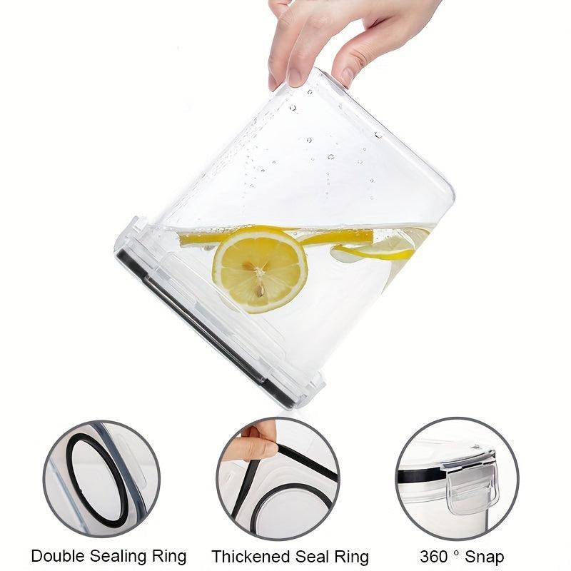 4pcs Cereal Storage Container Set BPA Plastic Airtight Food Storage Containers
