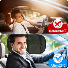 2PCS Car Sun Visor For Kids UV Protection Self-Adhesive Side Window