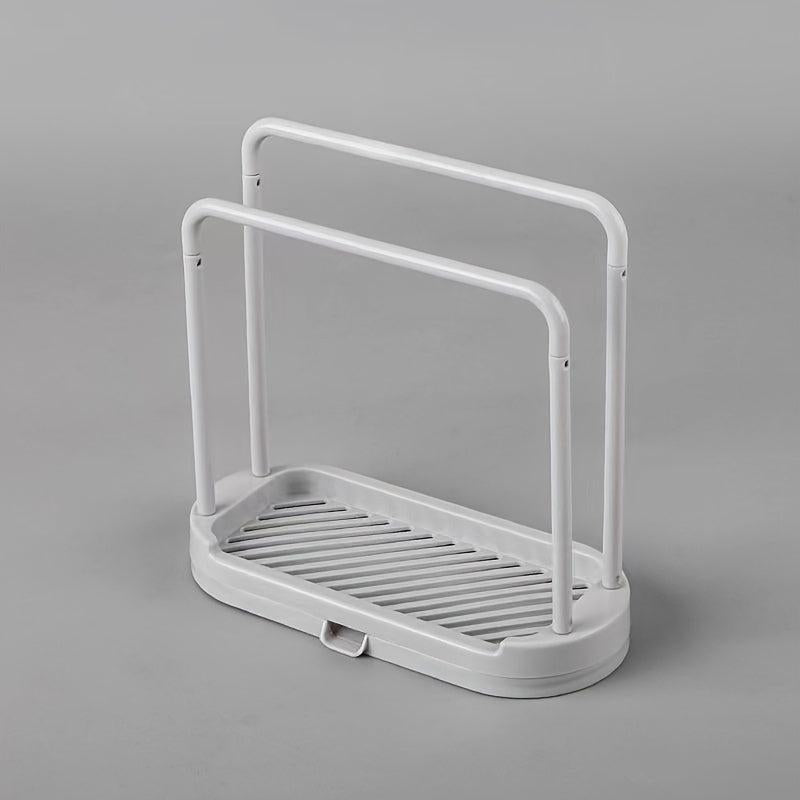 Sponge Holder Dishcloth Hanger Kitchen Sink Rack Organizer Stand