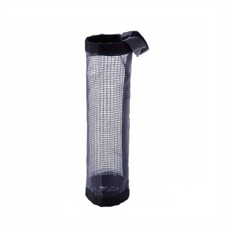 Mesh Hanging Plastic Bag Dispenser - Kitchen Organization Solution