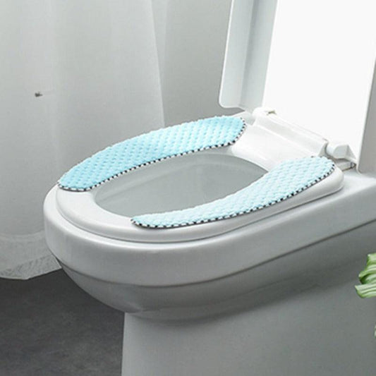 Warm Thick Padded Toilet Seat Cover Mat Non Slip Soft Toilet Seat Cushion