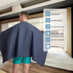 Quick Drying Microfiber Bath Towel Lightweight And Absorbent