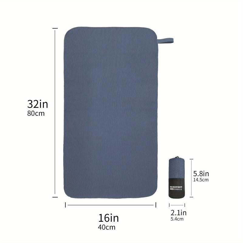 Quick Drying Microfiber Bath Towel Lightweight And Absorbent