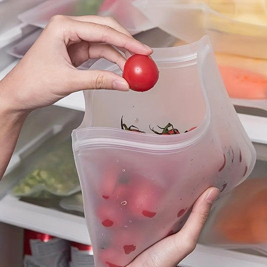 Self Sealing Plastic Bags for Food Freshness