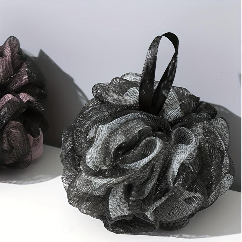 Double Layer Bath Ball Shower Loofahs Enrich Foam Exfoliate Skin