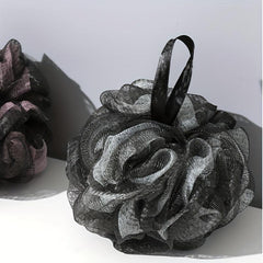 Double Layer Bath Ball Shower Loofahs Enrich Foam Exfoliate Skin