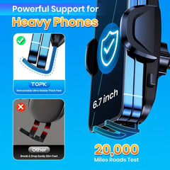 Car Phone Holder Mount Handsfree Stand Dashboard Compatible