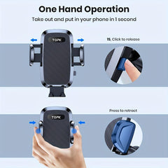 Car Phone Holder Mount Handsfree Stand Dashboard Compatible
