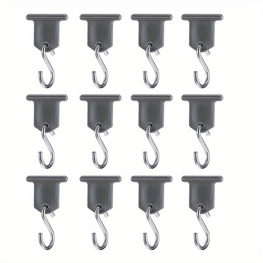 24PCS Rv Awning Hooks For Lights Camping Accessory Hangers Set