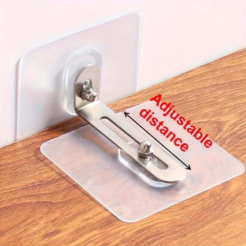 Childproof RV Wall Anchor Kit - No Drill Anti Spike Safety Furniture Straps