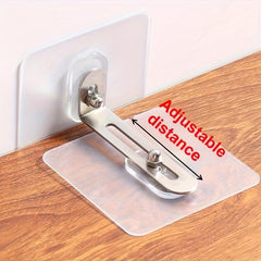 Childproof RV Wall Anchor Kit - No Drill Anti Spike Safety Furniture Straps
