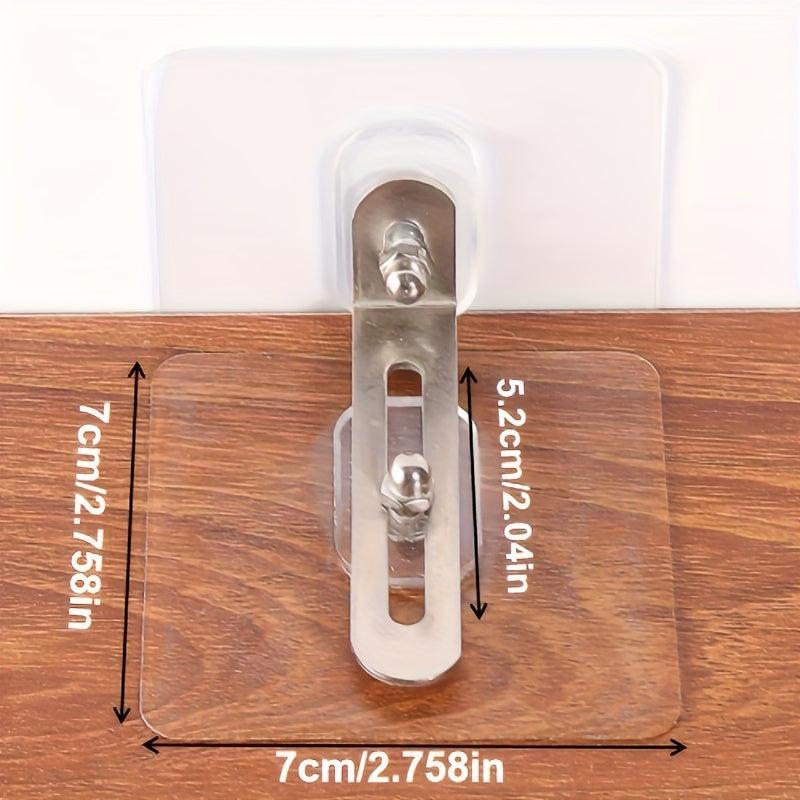 Childproof RV Wall Anchor Kit - No Drill Anti Spike Safety Furniture Straps