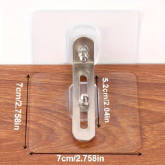 Childproof RV Wall Anchor Kit - No Drill Anti Spike Safety Furniture Straps