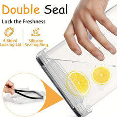 Airtight Pasta Containers 2.8L for Spaghetti Sugar Flour Noodles - BPA-Free