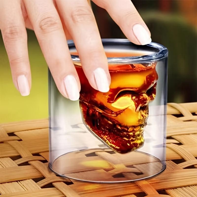 Skull Skeleton Wine & Beer Glass for Bar Decor
