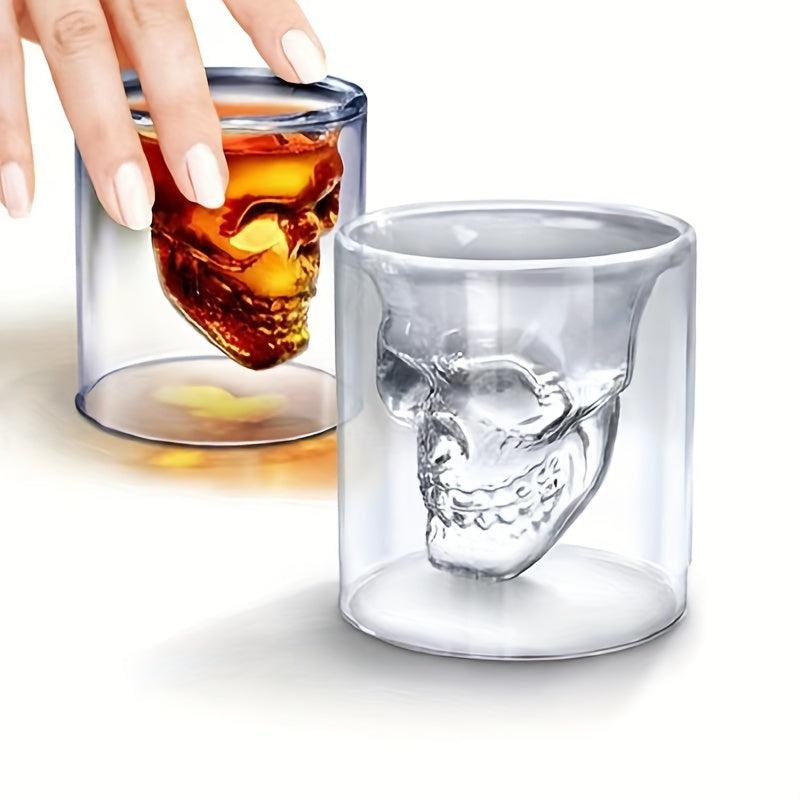 Skull Skeleton Wine & Beer Glass for Bar Decor