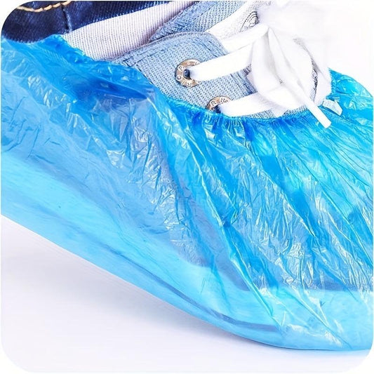 100pcs Non-slip Shoe Cover for Office and Work Boot, Carpet Protection