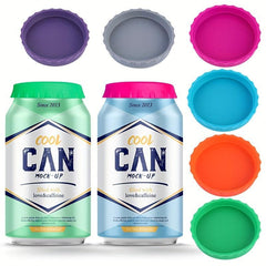 2PCS Silicone Soda Can Lid Can Caps Can Topper Can Saver Can Stopper