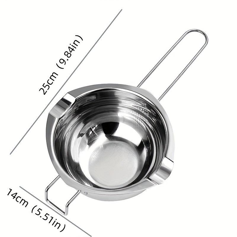 Stainless Steel Chocolate Melting Pot Butter Cheese ...