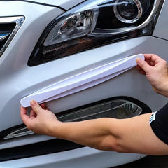 Car Front Rear Bumpers Anti Collision Strips Carbon Fiber