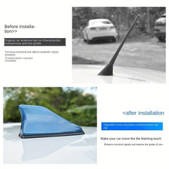 Car Shark Fin Antenna Top Cover Universal Roof Signal Radio Replacement