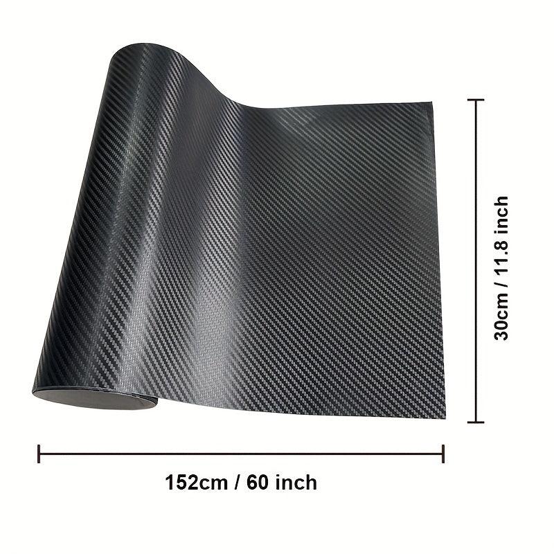 Car Wrap Roll PVC Stickers 3D Carbon Fiber Vinyl Film Auto Body Decoration