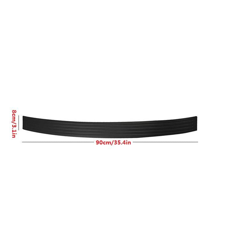 Stylish Rear Bumper Protector Sticker for Car Upgrades