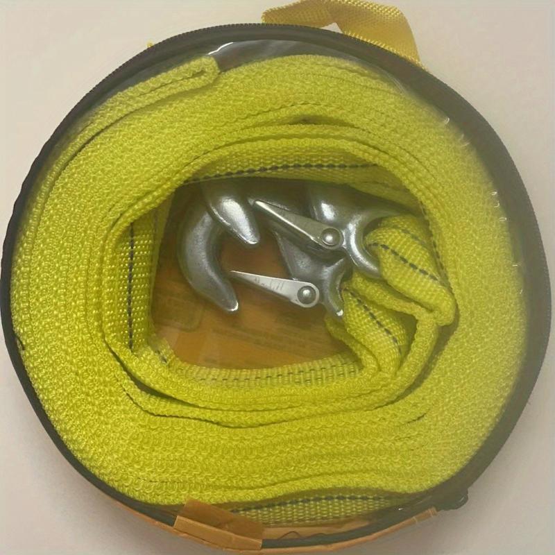 5T Trailer Rope Car Towing Strap Emergency Tool With Hooks