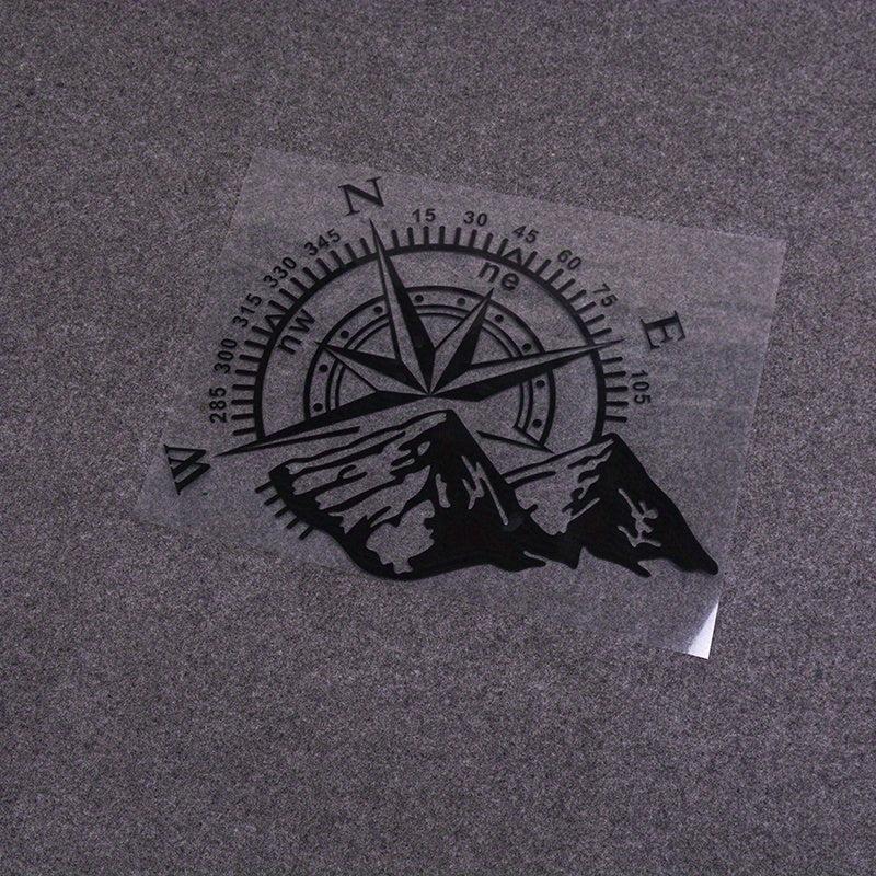 Compass Car Stickers Vinyl Water Proof Decals Off road