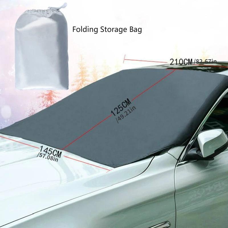 Universal Magnetic Car Windshield Cover - Sun, Snow, Water Protection