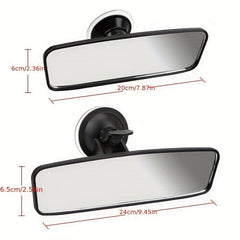 360 Rotation Suction Cup Interior Rear View Mirror