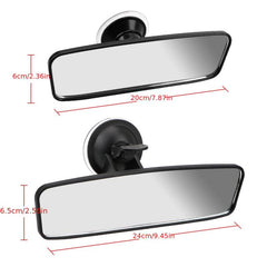 360 Rotation Suction Cup Interior Rear View Mirror