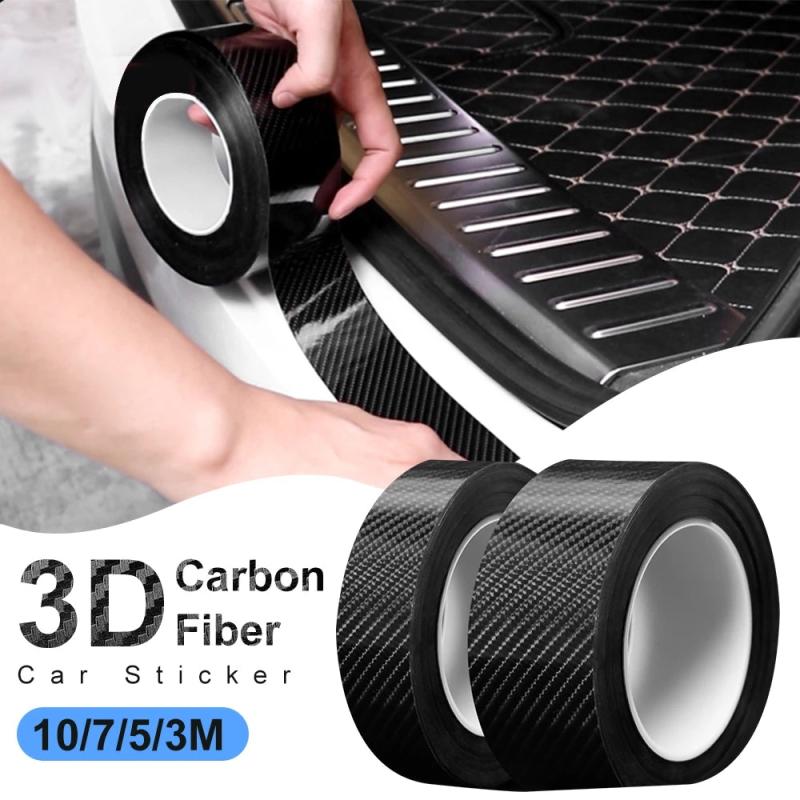 Carbon Fiber Car Threshold Scratch-proof Protective Film