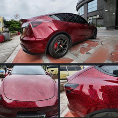 Carbon Vinyl Film Glossy PET Liner Self Adhesive Car Sticker Decal