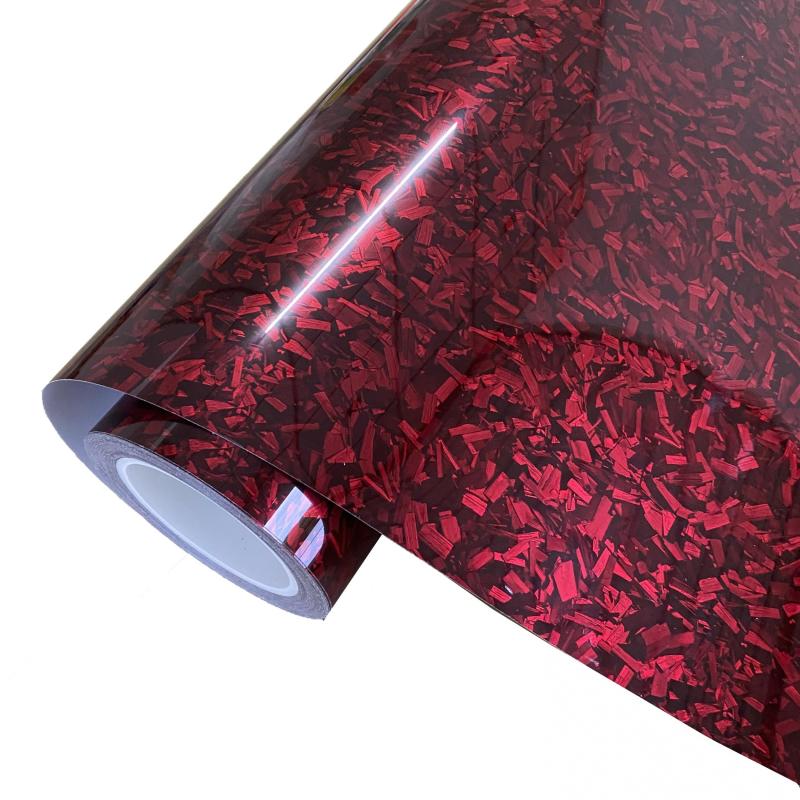 Carbon Vinyl Film Glossy PET Liner Self Adhesive Car Sticker Decal