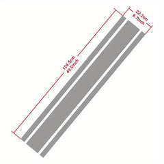 46cmx 22 Car Hood Stripe Sticker Auto Racing Body Side Stripe Decal