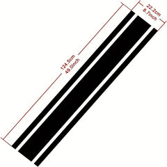 46cmx 22 Car Hood Stripe Sticker Auto Racing Body Side Stripe Decal