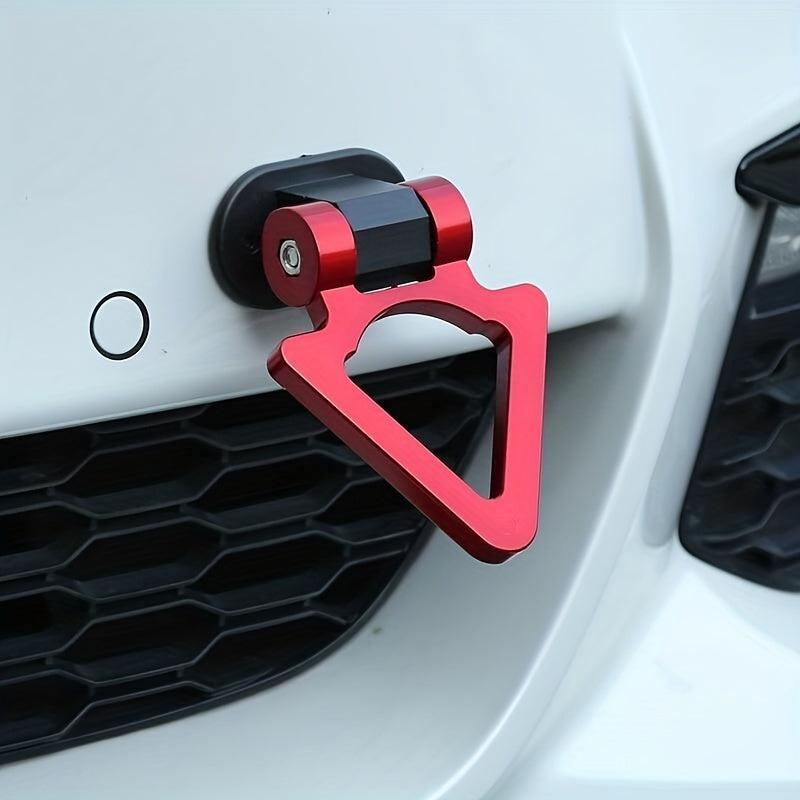 Triangle Car Tow Hook Auto Trailer Hook Decor Bumper Sticker Universal