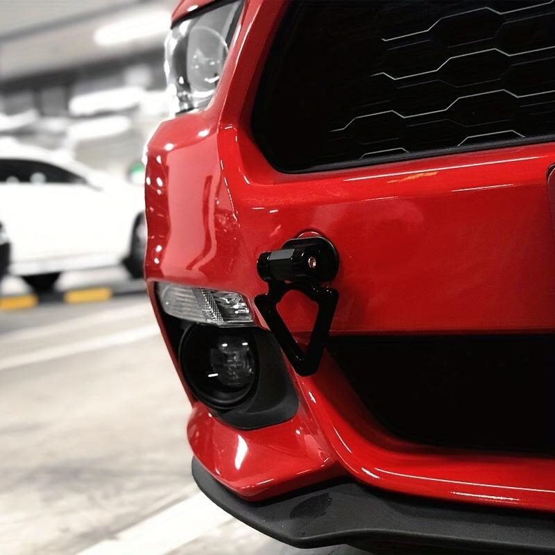 Triangle Car Tow Hook Auto Trailer Hook Decor Bumper Sticker Universal