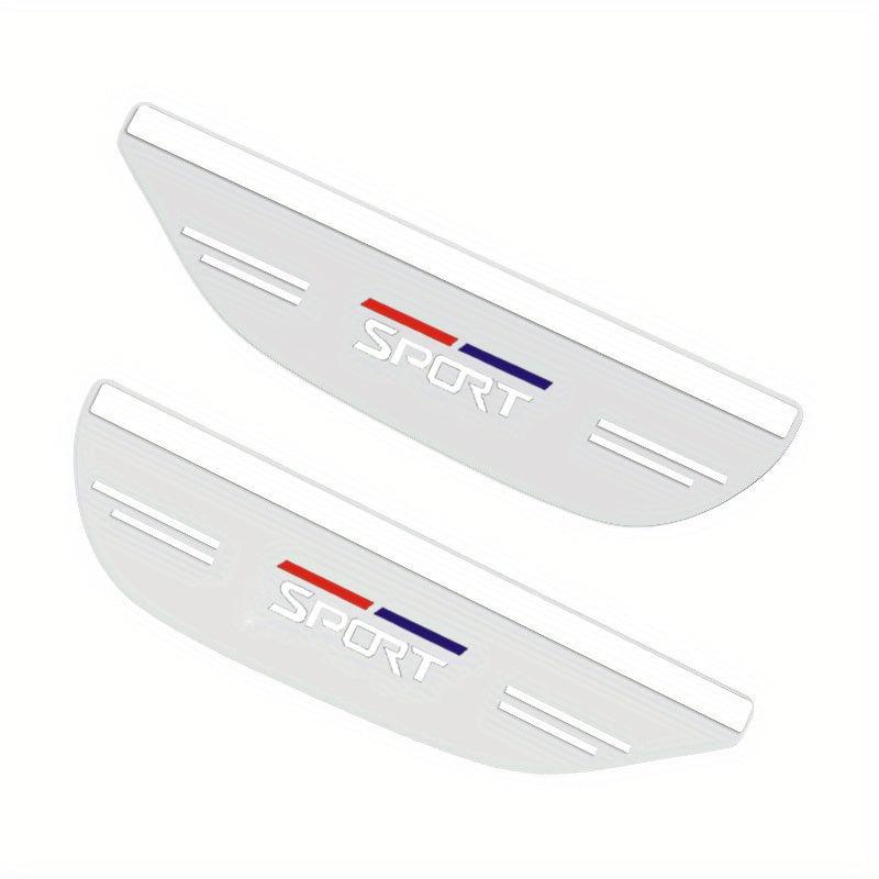 2pcs Car Rearview Mirrors Rain Eyebrows Reflective Mirrors For All Vehicle Model