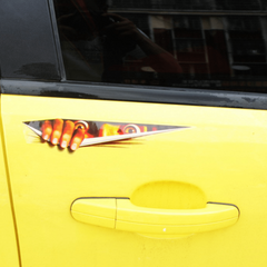 3D Car Auto Windshield Eye Sticker Decal