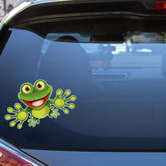 Funny Frog Car Sticker Decal For Vehicle Window Wall Cup Laptop