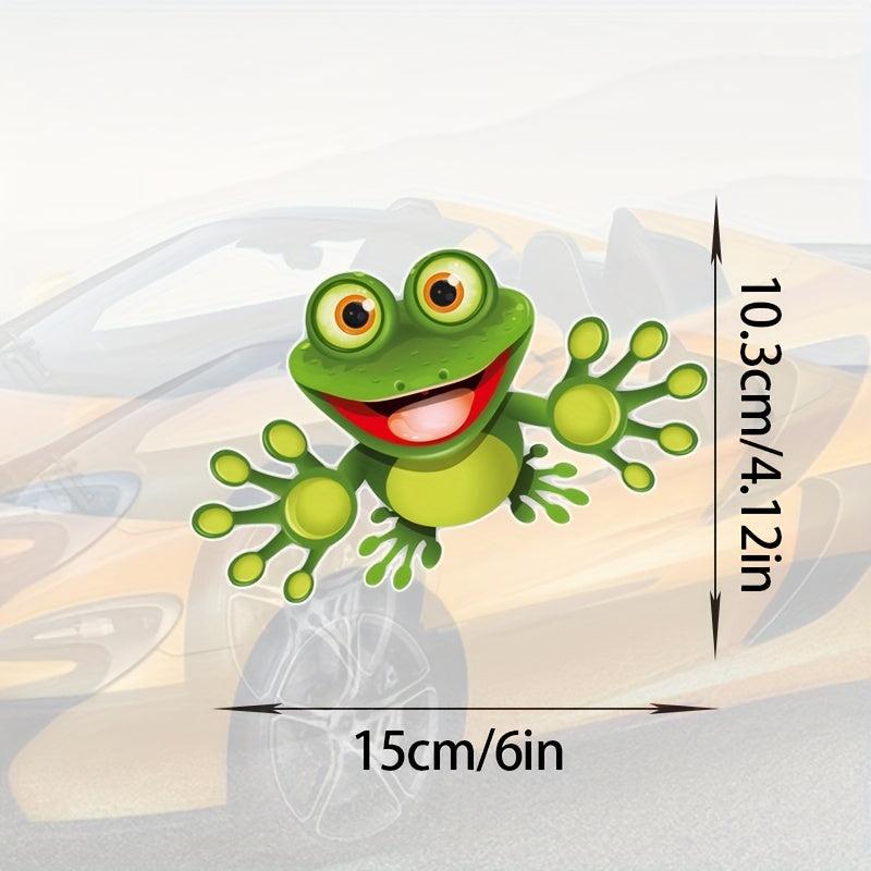 Funny Frog Car Sticker Decal For Vehicle Window Wall Cup Laptop