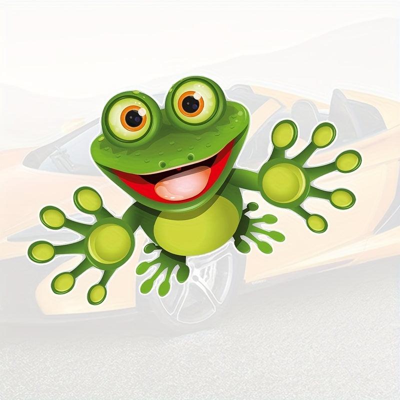 Funny Frog Car Sticker Decal For Vehicle Window Wall Cup Laptop
