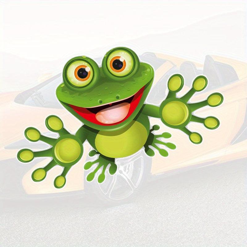 Funny Frog Car Sticker Decal For Vehicle Window Wall Cup Laptop